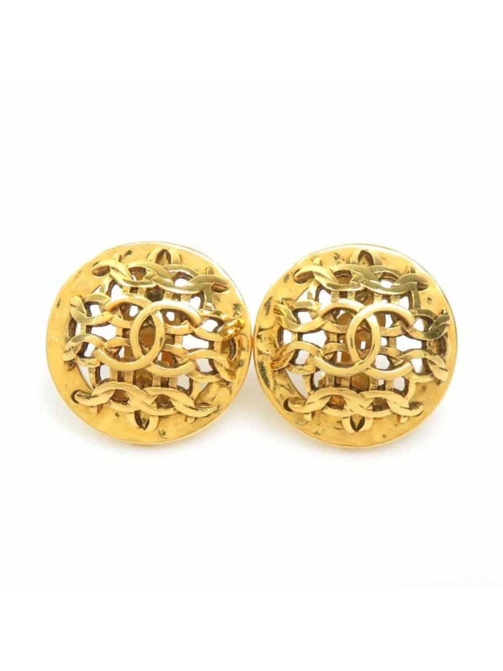 Chanel Earrings CC Logo